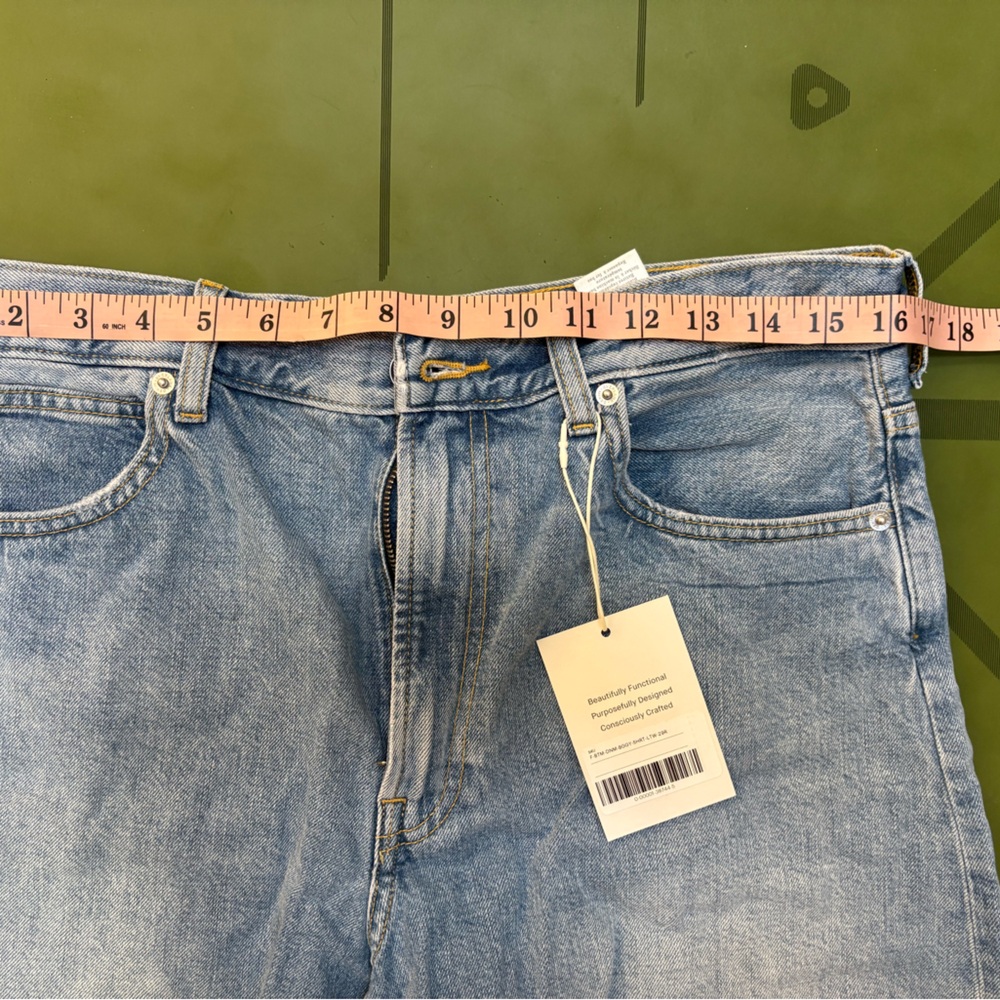 NWT Everlane THE OG BAGGY JEAN SHORT 29 - Picture 2 of 3